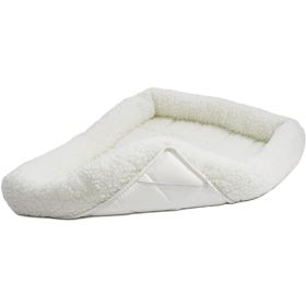 MidWest Quiet Time Fleece Bolster Bed for Dogs - X Small - 1 count