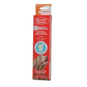 Petrodex Natural Toothpaste for Dogs - Peanut Flavor - 2.5 oz