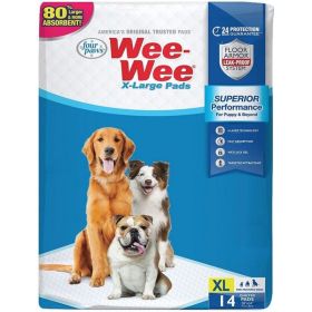 Four Paws X Large Wee Wee Pads 28" x 34" - 14 count